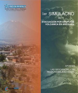 PRIMER SIMULACRO DE EVACUACION POR ERUPCION VOLCÁNICA AREQUIPA