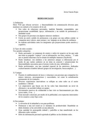 Redes Sociales