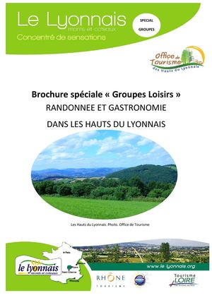 Journées groupes Hauts du Lyonnais