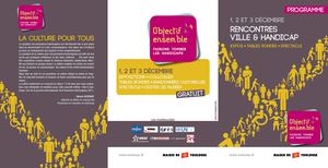 Rencontres « Ville & Handicap : culture pour tous » 
