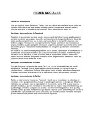 Redes sociales (inacabado)