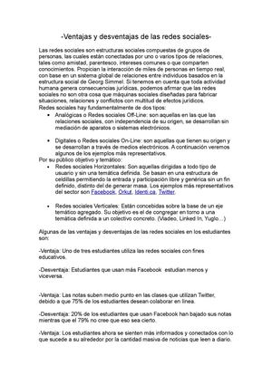 Redes Sociales