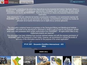 PT 97 Hidrogeología de la cuenca del río Lurin