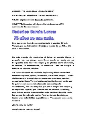 Ya no lloran los lagartos