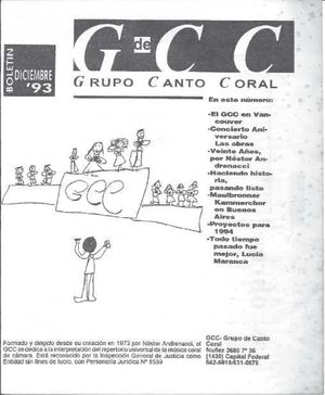Boletín del GCC | nro 15 | Diciembre de 1993