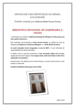 Biblio. Municipal