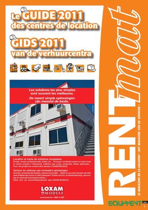 RENTMAT 2011 - Equipment Construction - Oct./Nov. 2011