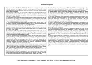 Ejercicios de Relatividad Especial (Gemelos)