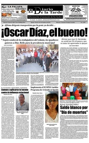 El Diario de la Tarde 4 de Noviembre de 2011