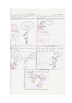 comic caperucita roja