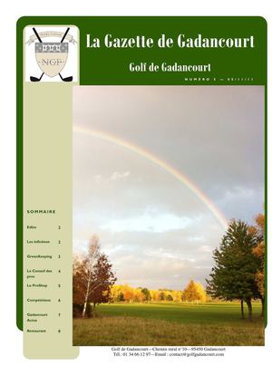 Gaztte de Gadancourt n°5