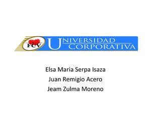 Universidad Corporativa de la FCV