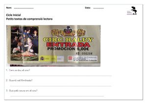 TEXTOS CICLE INICIAL