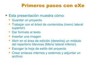 TUTORIAL SOBRE ExeLearning