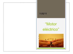 "Motor eléctrico"