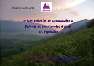 Notre brochure estivale et automnale 2013 2014