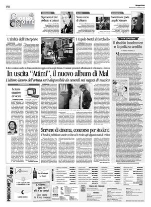 Il Messaggero Veneto | In uscita "Attimi", il nuovo album di Mal