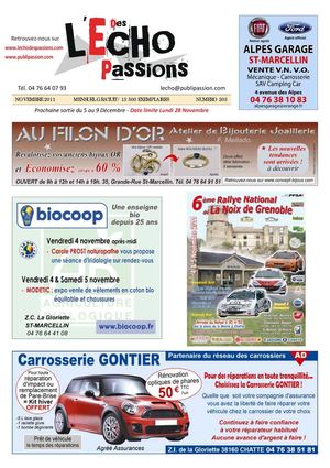 L'Echo des Passions n°203