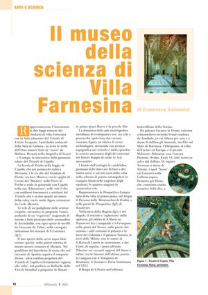 Il museo della scienza di Villa Farnesina, di Francesca Salvemini