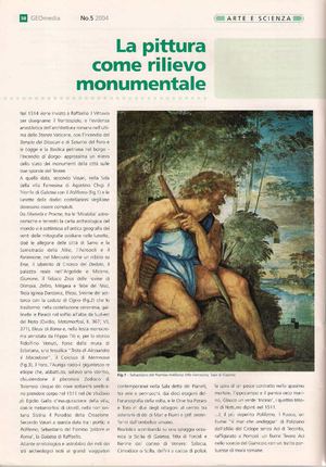 La pittura come Rilievo Monumentale, di Francesca Salvemini