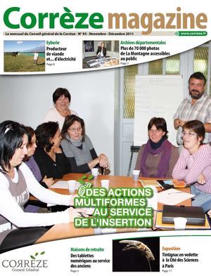 Corrèze Magazine n°96  Novembre-Décembre 2011