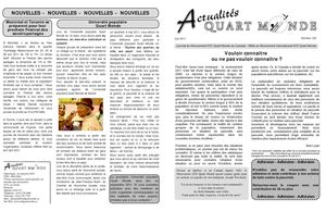Actualité Quart Monde N°108