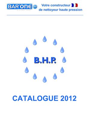 catalogue Barone HP 2012