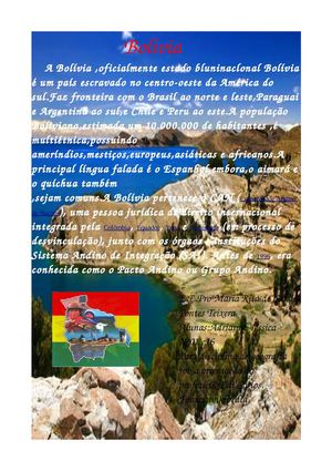 América Andina - 8º C