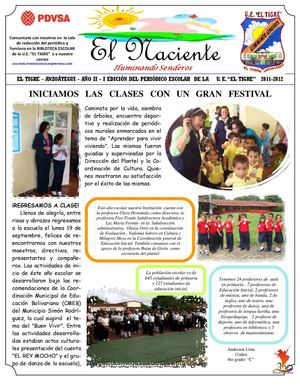 PERIODICO I 2011 EL TIGRE