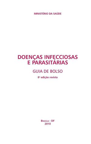 Guia de bolso de Doenças infecciosas  eparasitárias  