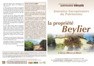 Livret Maison Beylier