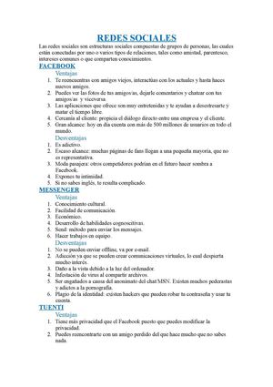 REDES SOCIALES