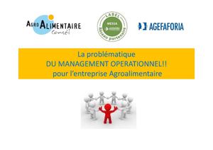 management opérationnel  en Agroalimentaire