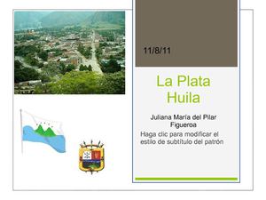 La Plata Huila