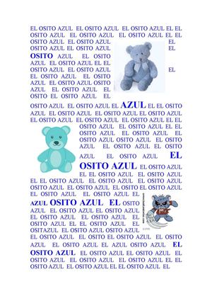 EL OSITO AZUL