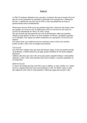 Trabajo Web 2.0