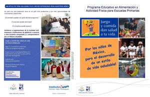 Material de difusión Juego y Comida