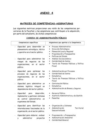 Materias de Compreencias-Asignaturas