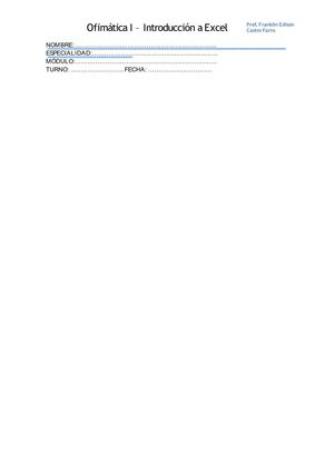 Separata de Excel Básico