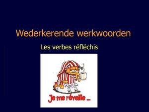 Wederkerend werkwoord