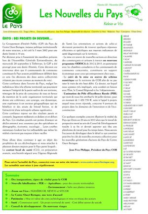 Les Nouvelles du Pays n°22