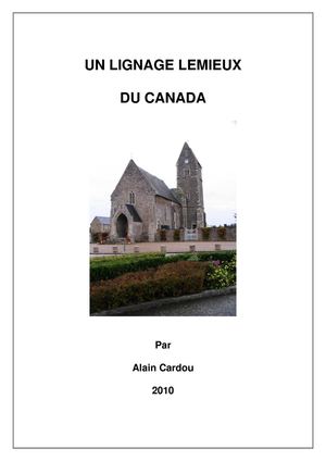 Un lignage LEMIEUX du Canada