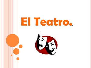 El Teatro.