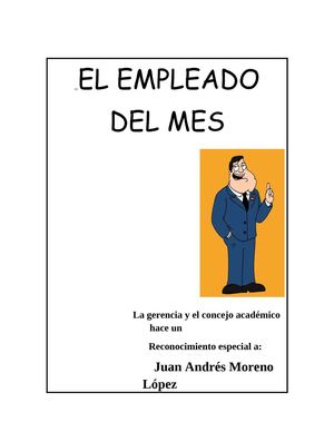 Los Empleados del mes