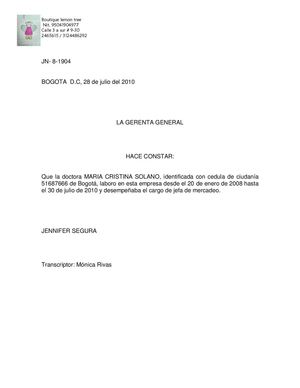 constancias y certificados