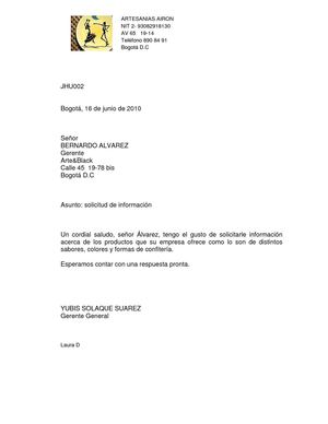 ciclo de correspondencia