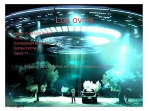 los ovnis