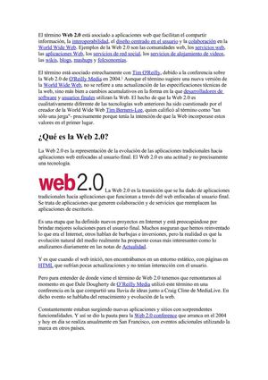 El término Web 2
