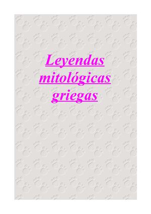 ALGUNOS MITOS GRIEGOS