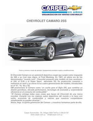 chevy camaro